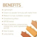 MyGlamm Total Makeover Ff Matte Cream Medium Coverage Foundation Palette With Spf 30 And Skin Tone Corrector For Normal Skin(Cappuccino, Beige, 10.5Gm), Pack Of 1 - Fast UK Delivery - Image 4