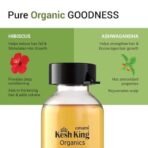 Kesh King Organics Hair Fall Control Oil Shots, Ashwagandha and Hibiscus Oil for Hair Growth & Hydration, Natural & Ayurvedic 48ml (6ml x 8 vials) - Fast UK Delivery - Image 5