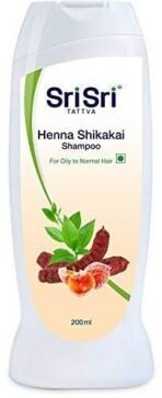 Sri Sri TATTVA shuddhta ka naam Tattva Henna Shikakai Shampoo, 200 ml -Pack of 3 - Fast UK Delivery - Image 2