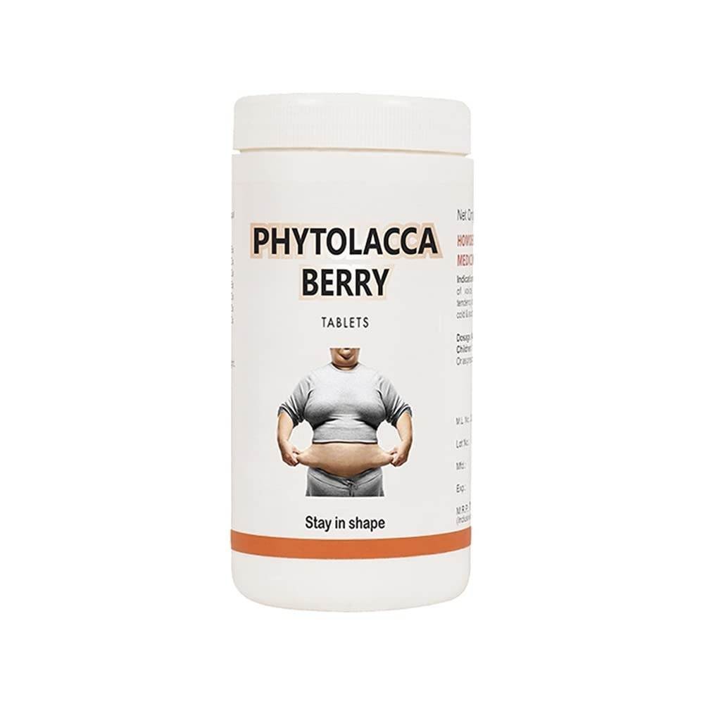 uk41q7oazwznL-1.jpg Dr. Bakshi's BAKSON'S HOMOEOPATHY PHYTOLACCA BERRY TABLETS-200 TABS - Image 1