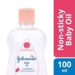 Johnson's Baby Oil with Vitamin E, 100ml - Fast UK Delivery - Image 4