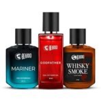 Beardo Mariner, GodFather & Whiskey Smoke Perfume For Men (50Ml X Pack Of 3) | Long Lasting Perfume | Date Night Perfume For Men | Gift for Men | Gift For Friends | Gift for Husband | Gift for boyfriend - Fast UK Delivery - Image 2