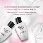 Olay Moisturising Lotion | Hydrates and Locks in Moisture | Light Weight and Non Greasy | With Coconut & Castor Seed Oil | Normal, Oily, Dry & Combination Skin l 150ml - Fast UK Delivery - Image 6