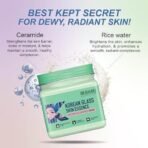DR.RASHEL Korean Glass Skin Essence Cream - Hydrating & Brightening Facial Cream for Soft & Glowing Skin || Lightweight, Nourishing Formula with Hyaluronic Acid, Niacinamide & Antioxidants for Youthful, Clear Complexion - Fast UK Delivery - Image 5