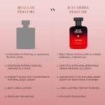 Just Herbs Intense Oud Red EDP Perfume Spray for Men, Long Lasting Up to 8 Hours Pure Fragrance Eau Da Parfum Mens Body Spray - 50 ml - Fast UK Delivery - Image 6