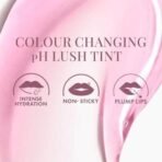 mCaffeine Shades pH Lush Lip & Cheek Color Changing Tint |Hydrates, Plumps, Non-sticky | Infused with Squalane & Rich Oil Blend | Juicy, Glazed Lips with Unique Pink Tint | Lipstick for Women | 5 ml - Tint Shift (pH Tint Shift) - Fast UK Delivery - Image 4