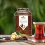 Hamiast Arabian Ginger Sulaimani Chai | Premium Exotic Tea Blend with Black Tea, Ginger, Cinnamon, Cardamom & Cloves | 185g (Pack of 1 | Makes 90+ Cups) - Fast UK Delivery - Image 3