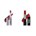 Glam 21 Glam21 Long Lasting Non-Transfer Lipstick|Creamy Matte Formula - 2.8gm|Light Maroon-05 & Ultra Velvet Lipstick | Long-lasting stay on lips | Lovely matte finish | 2.5gm | Orange Red-15 - Fast UK Delivery