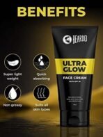 Beardo Ultraglow All in One Face Cream For Men with SPF 30, 60g | Aloe Vera With Vitamin E and Niacinamide for Skin Brightening & Dark Spots Reduction - Fast UK Delivery - Image 6