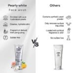 Ayouthveda Pearly White Face Wash 100 ML | Best Skin Whitening face Wash for Women and Men | Enriched With Antioxidants & Vitamin C| Suitable For Normal & Oily Skin (Pack Of 1; 100ml) - Fast UK Delivery - Image 6