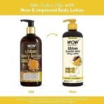 WOW Skin Science Ubtan Body Lotion- All skin type - Anti-Tanning & Smoothening Care with Saffron Extract, Sandalwood Oil - 400mL - Fast UK Delivery - Image 4