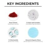 Dr. Sheth's Kesar & Kojic Acid Sunscreen For All Skin Types SPF 50+ Pa++++ For Pigmentation-Free Skin|High UV-A & UV-B Protection|No White Cast & Lightweight For Daily Moisturization|Men & Women|80g - Fast UK Delivery - Image 3