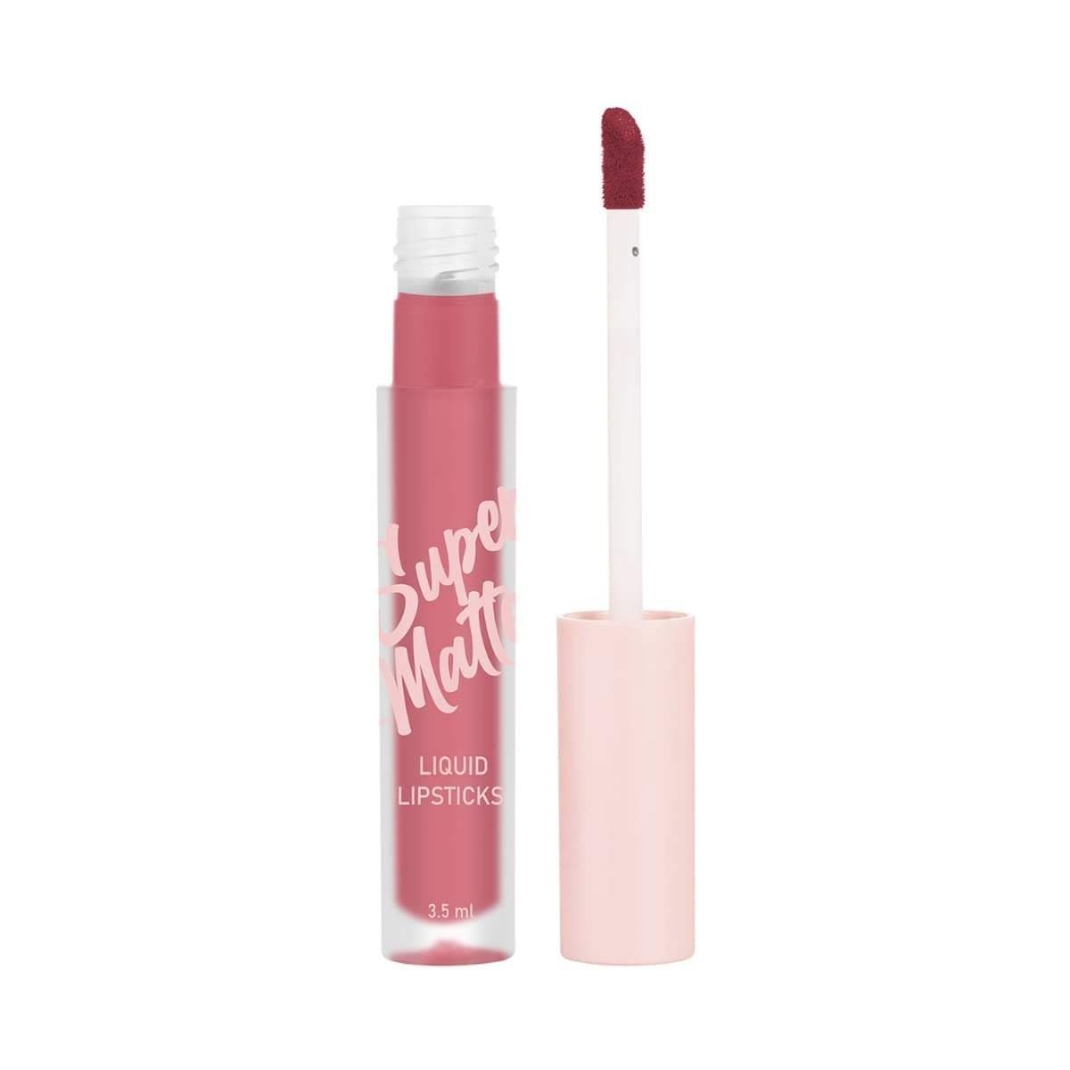 uk41qz9Pr-OLL-1-1.jpg Swiss Beauty Super Matte Lipstick | Waterproof | Long Stay | Matte Finish | Highly Pigmented | Shade - Pin Up Peach, 3.5ml - Fast UK Delivery - Image 1