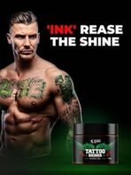 Beardo Tattoo Shiner Gel, 50g | Hydro Gel Heals & Maintains Tattoo Ink | Tattoo Gel for Men with Almond Oil & Turmeric Extract | Brightens & Shines Tatoo for Men - Fast UK Delivery - Image 3