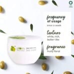 Plum Olive Hair Mask For Damaged Hair, Coloured Hair, Salon Treated Hair | With Olive Oil, Plant Keratin, Macadamia Oil And Shea Butter | Hair Spa Cream For Women & Men | 250Gm, 1 Count - Fast UK Delivery - Image 6