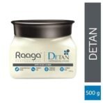Raaga Professional De-Tan Pack | Tan Removal Cream with Kojic and Milk | Dermatologically Tested, Peroxide Free, Hydroquinone Free, Sulphate Free (500 gm) (Pack of 4) - Fast UK Delivery - Image 3