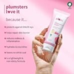 Plum Oat & Ceramide Complex100% Mineral Sunscreen | SPF 50 PA+++ | For Sensitive Skin | Strengthens Skin Barrier | Sun Protection From UVA/B Rays | Lightweight, Non-Oily | Men & Women | 50g - Fast UK Delivery - Image 6