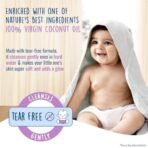 Parachute Advansed Baby Gentle Wash for New Born | Enriched with Virgin Coconut Oil | Gently cleanses in Hard water | Doctor certified | 200 ML - Fast UK Delivery - Image 4