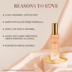 Just Herbs Long Lasting Scent Luxury Perfume for Men and Women Pocket Parfum EDP Silk and Spice (20 ml) - Fast UK Delivery - Image 4