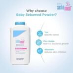 Sebamed Baby Powder 200 Gm| Olive Oil, Allantoin|Keeps Newborn S Skin Fresh|Absorbs Sweat|.. - Fast UK Delivery - Image 3