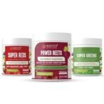 Rooted Active Naturals Superfood Drink Mix Set - Power Beets, Super Greens, Super Reds - Fast UK Delivery - Image 2