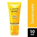 LAKME Sun Expert SPF 50 PA+++ Ultra Matte Lotion for All Skin types, 50 ml And Sun Expert Ultra Matte SPF 40 PA+++ Compact, 7g - Fast UK Delivery - Image 4