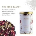 ISVARA TEA BUNDLES | Skincare Teas (Pack of 4 tea tins) | White Fusion, Elixir of Youth, The Herb Basket, Coral Glow | 160gm - Fast UK Delivery - Image 4