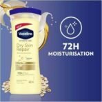 Vaseline Intensive Care Dry Skin Repair 72H Body Lotion-Imported, 400 ml (Pack of 1) (16001087357040) - Fast UK Delivery - Image 4