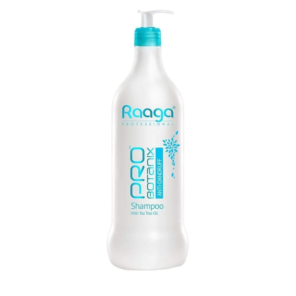 uk41rdUtAvjHL-1-1.jpg Raaga Professional Pro Botanix Anti-Dandruff Shampoo with Tea Tree Oil | Reduces Itchiness & Flaking, Prevents Dryness | Suitable For Men and Women (1000 ml) - Fast UK Delivery - Image 1