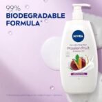 NIVEA Passionfruit & Monoi Oil Body Wash (1L), Rich Lather Shower Gel for Healthy Moisturised Skin, Shower Cream with Fresh Mild Scent for Effective Body Cleansing, detox cleanse, best body wash, soap - Fast UK Delivery - Image 7