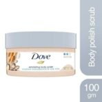 Dove Body Polish for Skin Exfoliation & Nourishment with Crushed Macadamia & Rice Milk | For Radiant & Soft Skin | Sulphate Free | 100g - Fast UK Delivery - Image 3