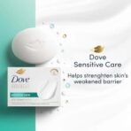 Dove Advanced Sensitive Care Bar | 125g x 3 - Fast UK Delivery - Image 5