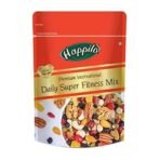 Happilo Premium International Daily Super Fitness Trail Mix of 20+ Varieties Dry Fruits Nuts, Seeds & Berries, Roasted Crunchy & Nutritious Healthy Snack, 160 g - Fast UK Delivery - Image 2