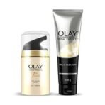 Olay Combo Pack Total Effects 7 in 1 (Day Cream, 50 g & Cleanser, 100g) - Fast UK Delivery - Image 4