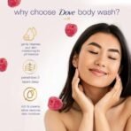 Dove Renewing Raspberry Body Wash with Lime for Renewed Skin, Refreshing Scent, 1L - Fast UK Delivery - Image 6