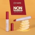 MARS Matte Non-Transfer Butter Smooth Lipstick | Up to 12 Hours Long Lasting | Smudge Proof and Waterproof Lipstick for Women (3.5 gm) (06-Family Lunch) - Fast UK Delivery - Image 4