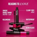 MyGlamm Super Lash Volumising Mascara (Black Shade) | Waterproof, Long Lasting, High Volumising, Curling Eye Mascara with Bubble Wand (9ml) - Fast UK Delivery - Image 5