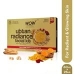 WOW Skin Science Ubtan Radiance Facial Kit for Glowing Skin|Helps Remove Tan and Gives Radiant Skin | 6 Easy Steps | Suitable for All Skin Types | Free Rose Water | Pack of 7 - Fast UK Delivery - Image 3