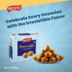 Bikano Besan Laddu Spl, 400 gram box - Fast UK Delivery - Image 4
