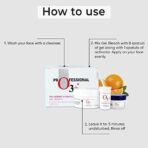O3+ Meladerm Vitamin C Gel Bleach 96g for Skin Brightening Dull Skin | TAN Removal for Face, Suitable for Men & Women - Fast UK Delivery - Image 4