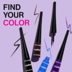 Wet n Wild Megaliner Liquid Eyeliner, Rich, Fluid and Pigmented Formula with Precise and Flexible Applicator, Dries Quickly, Black Shade - Fast UK Delivery - Image 5