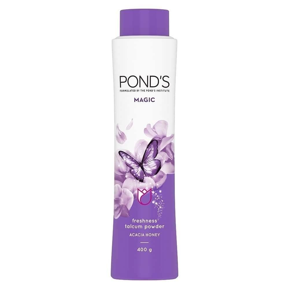 uk41sW-1WLS9L-1-1.jpg POND'S Magic Freshness Talc with Acacia Honey|| 400 g - Fast UK Delivery - Image 1
