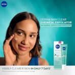 NIVEA Derma Skin Clear Exfoliator 8% Salicylic, Glycolic Acid, Niacinamide Fight Blemishes Acne Mark - Fast UK Delivery - Image 3