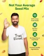 True Elements Seeds for Eating - Antioxidant Seeds Mix 500g | Diet Snacks | Edible Mixed Seeds | Nutrient Packed Seeds | Immunity Booster Seeds | Non-GMO Mix Seeds - Fast UK Delivery - Image 5