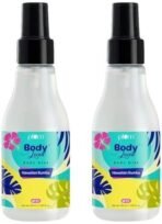 Plum BodyLovin' Hawaiian Rumba Body Mist, Body Spray, Long Lasting, Womens Perfume, Aqua Fresh Fragrance (Pack Of 2) 300ml - Fast UK Delivery - Image 2
