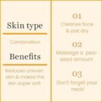 O3+ Vitamin C & Turmeric Glow Gel Cream for Women & Men Turmeric + Rosemary (50gm) - Fast UK Delivery - Image 4