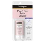 Neutrogena Pure & Free Baby Mineral Sunscreen Stick with Broad Spectrum SPF 50 & Zinc Oxide, Water-Resistant, Hypoallergenic, Paraben-, Dye- & PABA-Free Baby Face & Body Sunscreen, 0.47 oz" ) - Fast UK Delivery - Image 2