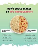 True Elements Jowar Flakes 450gm - Plain Jowar Flakes | Fiber Rich Jowar Flakes | Millet Flakes for Breakfast | Healthy Cereal for Breakfast | Gluten Free - Fast UK Delivery - Image 6