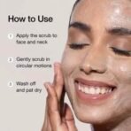 mCaffeine Coffee Tan Removal Face Scrub (100gm) | Exfoliate Scrub | Blackhead Remover, Whitehead Remover, Dead Skin Remover, Detan Pack | Caffeine & Walnut Scrub for Face | Face Scrub For Women & Men - Fast UK Delivery - Image 7