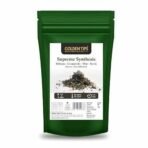 Golden Tips Loose Leaves Mint Green Tea Supreme Synthesis Hibiscus Stevia (100 Gram,50 cups) - Fast UK Delivery - Image 2